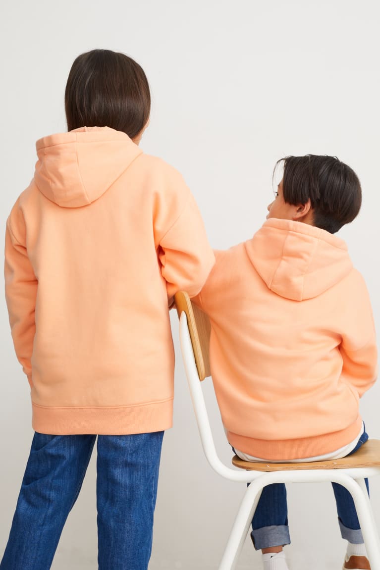  Orange Sweat à Capuche C&A Genderneutral Recycled - france ORU-0205190