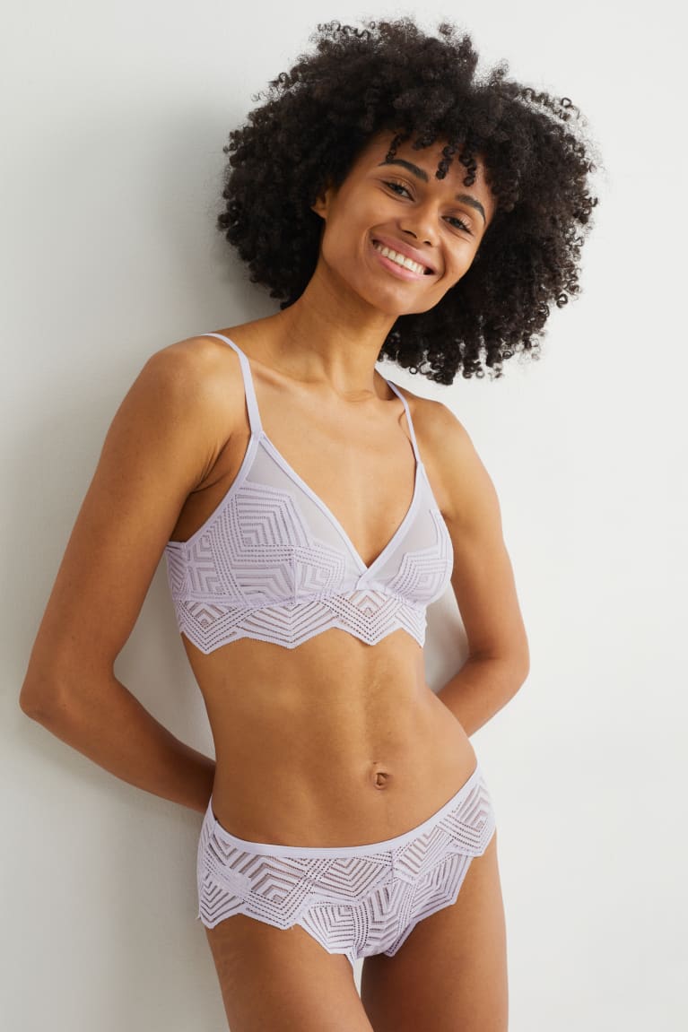  Violette Clair Sous Vêtement C&A Bralette - france APL-6941571