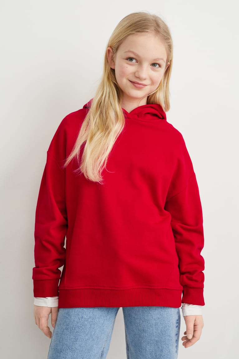  Rouge Sweat à Capuche C&A - france CZG-6853926