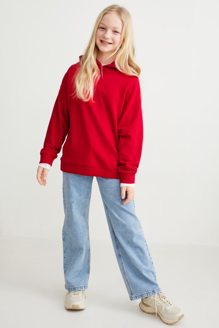  Rouge Sweat à Capuche C&A - france CZG-6853926