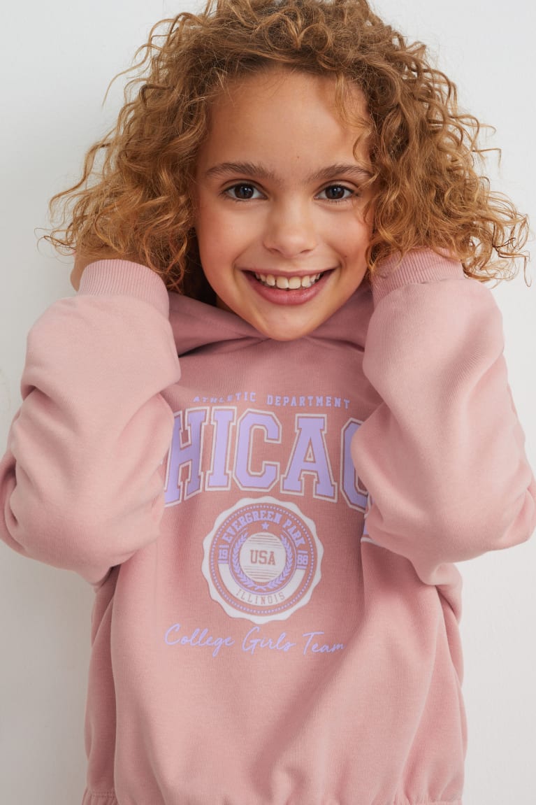  Rose Sweat à Capuche C&A Set And Joggers 2 Piece - france KGT-4983796