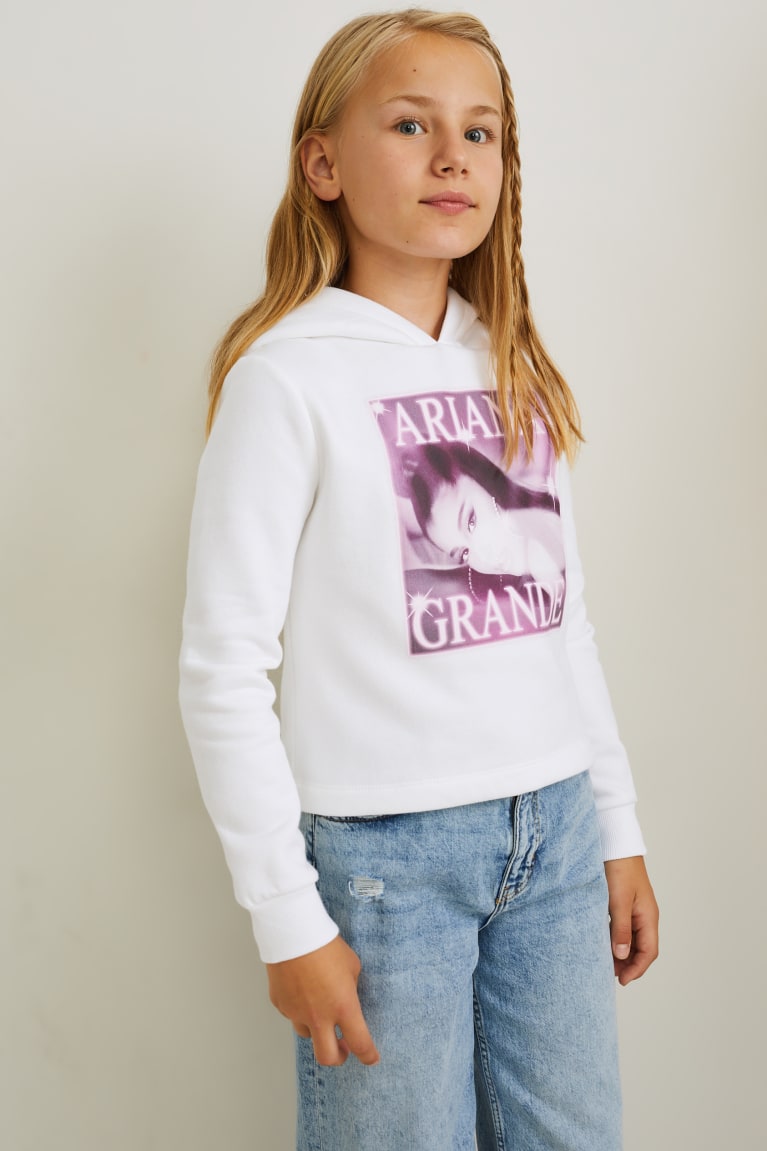  Blanche Sweat à Capuche C&A Ariana Grande - france GLW-1723582