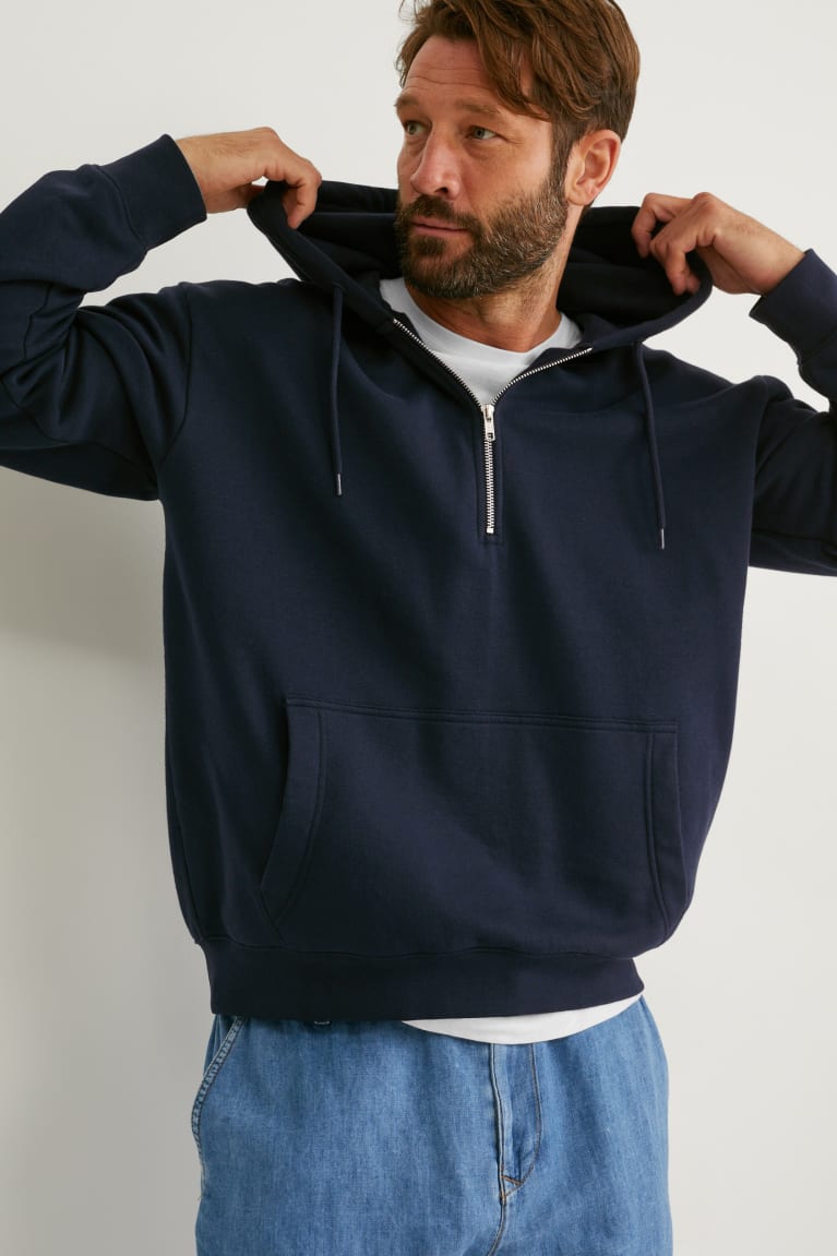  Bleu Foncé Sweats C&A Organic Coton - france AKE-7945071