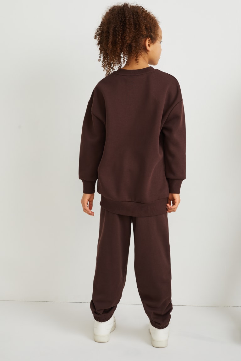  Marron Foncé Sweats C&A Mickey Mouse Set And Joggers 2 Piece - france YWG-0243379