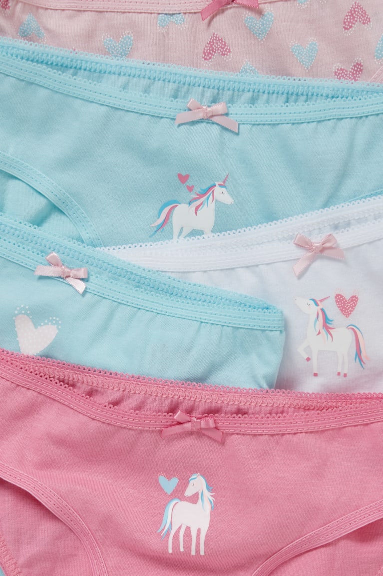  Turquoise Sous Vêtement C&A Multipack Of 6 Unicorn Briefs Organic Coton - france FSQ-3270316