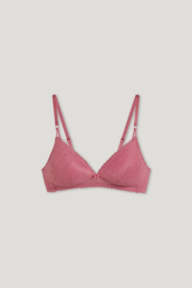  Rose Sous Vêtement C&A Non-wired Bra Rembourré Lycra - france FEY-9040639