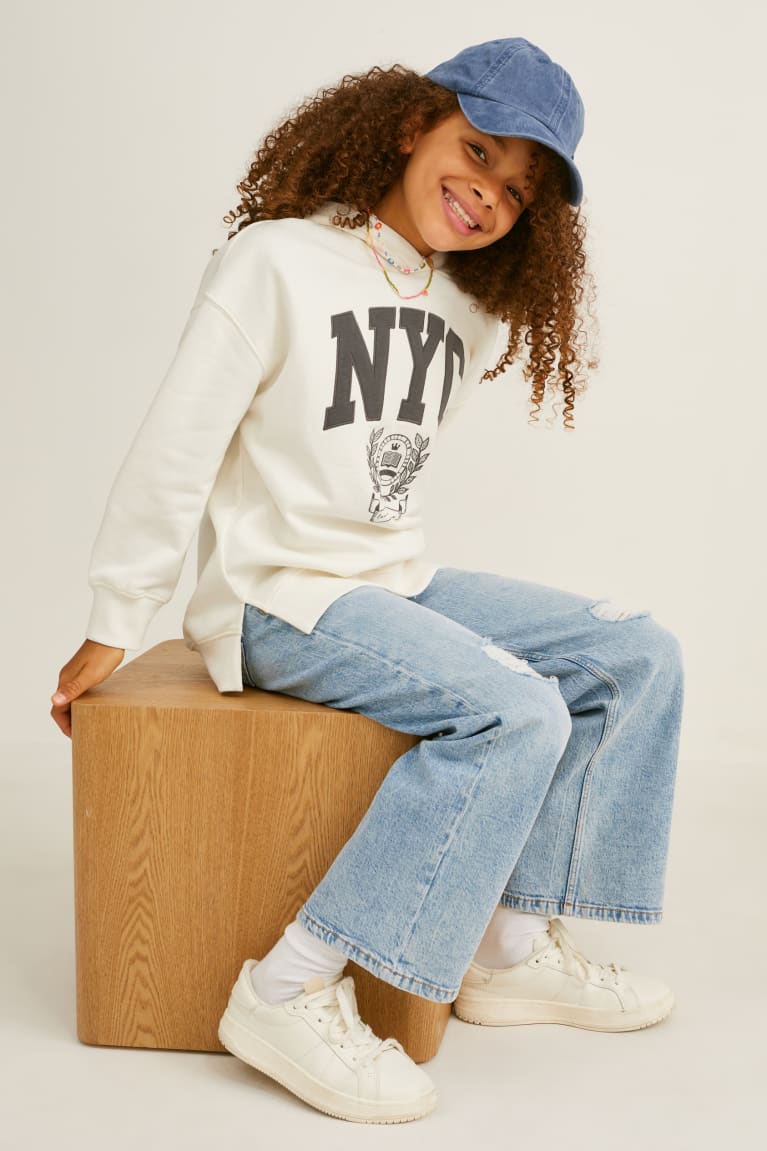  Blanche Sweat à Capuche C&A - france HKR-5099798