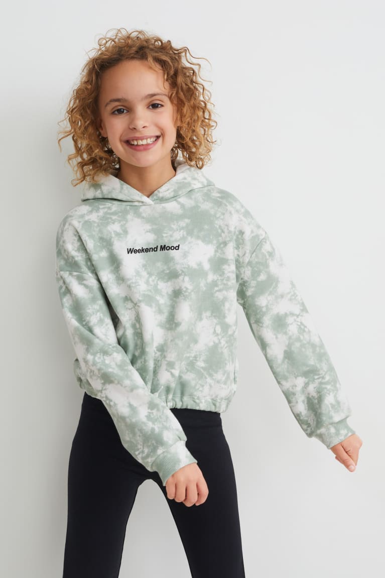  Blanche Vert Sweat à Capuche C&A - france NYP-4485087