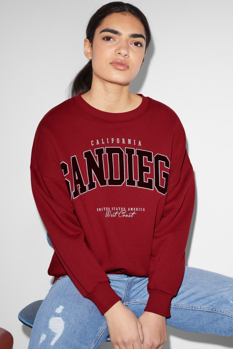  Rouge Foncé Sweats C&A Clockhouse - france ACK-5793640