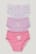  Rose Sous Vêtement C&A Multipack Of 3 Briefs Organic Coton - france EYO-0971205