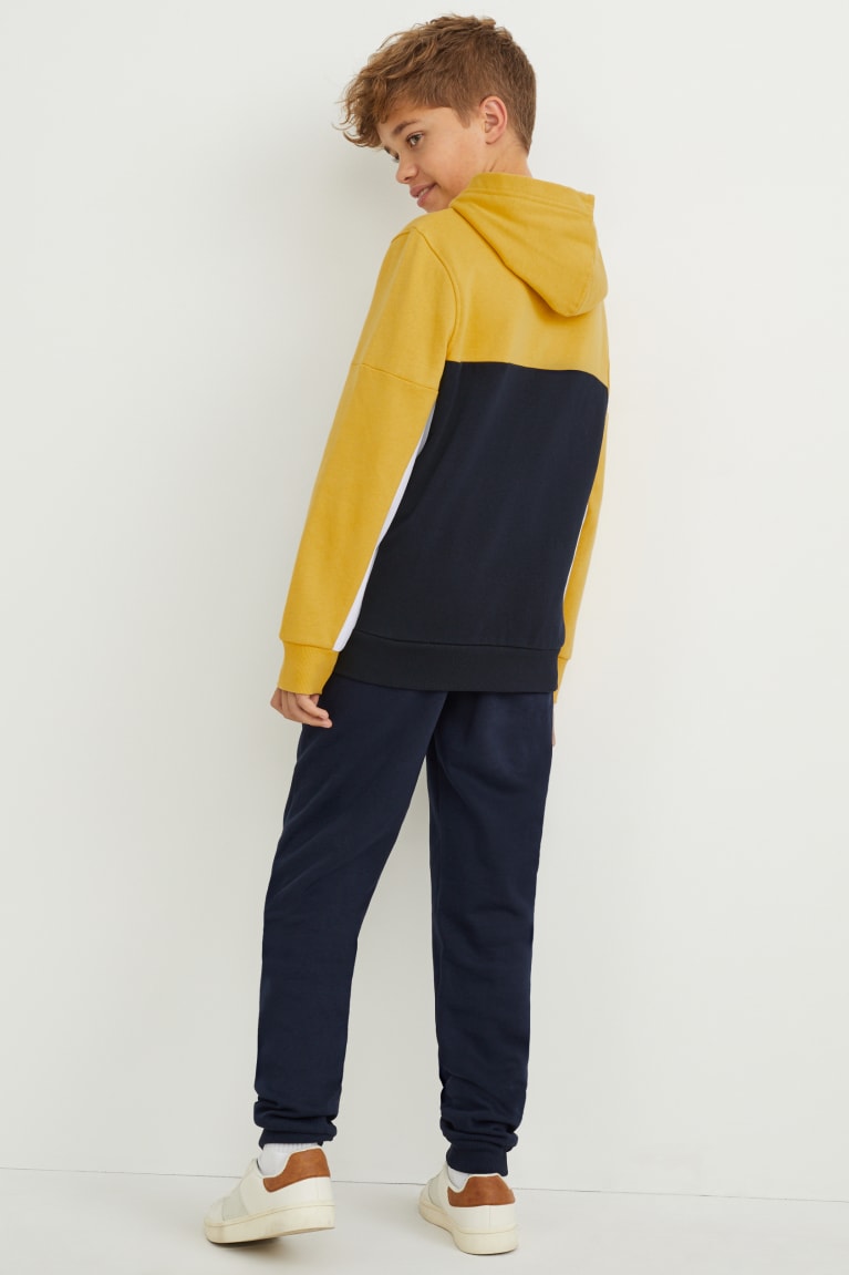  Jaune Sweat à Capuche C&A Set And Joggers 2 Piece - france BER-1839552