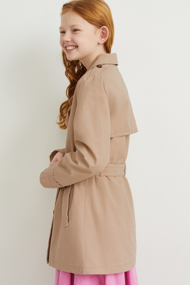  Beige Vestes C&A Trench - france AAM-6939887