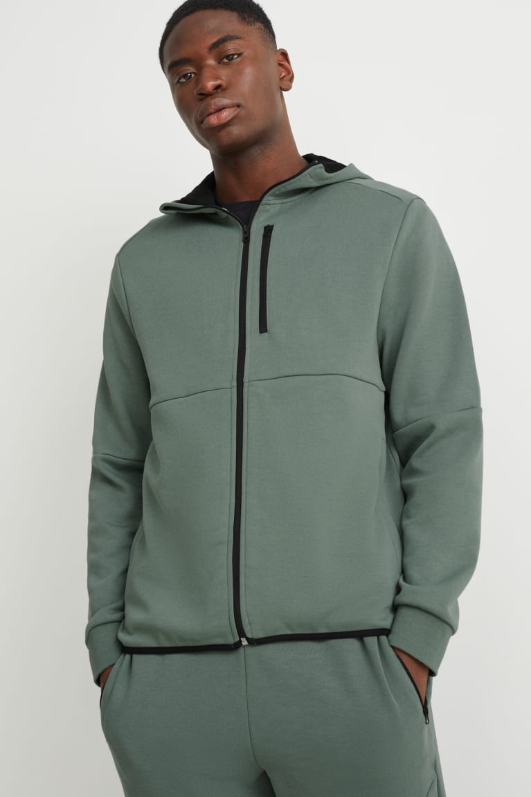  Vert Sweats C&A Zip-through With Hood - france EGC-4784644