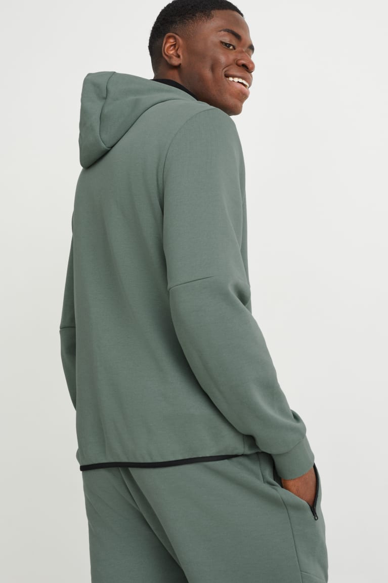  Vert Sweats C&A Zip-through With Hood - france EGC-4784644