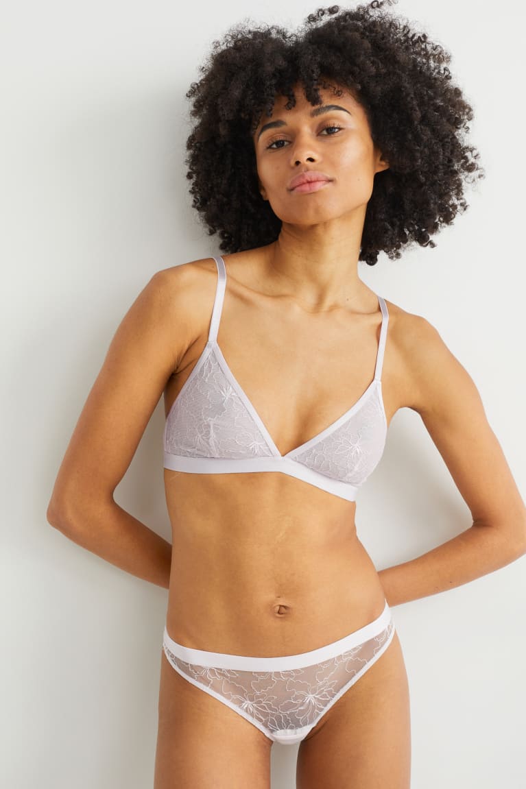  Rose Sous Vêtement C&A Bralette - france ZPC-6554254