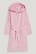  Rose Sous Vêtement C&A Terry Cloth Bathrobe With Hood Organic Coton - france ZJA-5521274