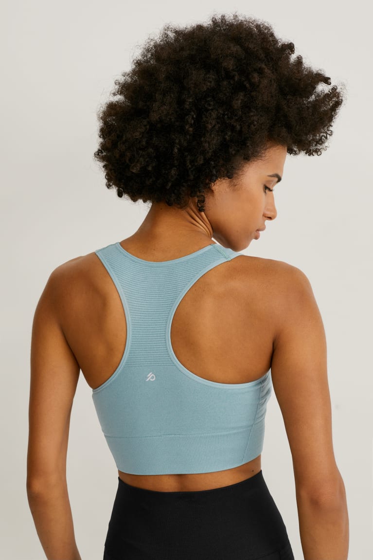  Turquoise Sous Vêtement C&A Sports Bra Yoga One Size Fits More - france QIT-2245125