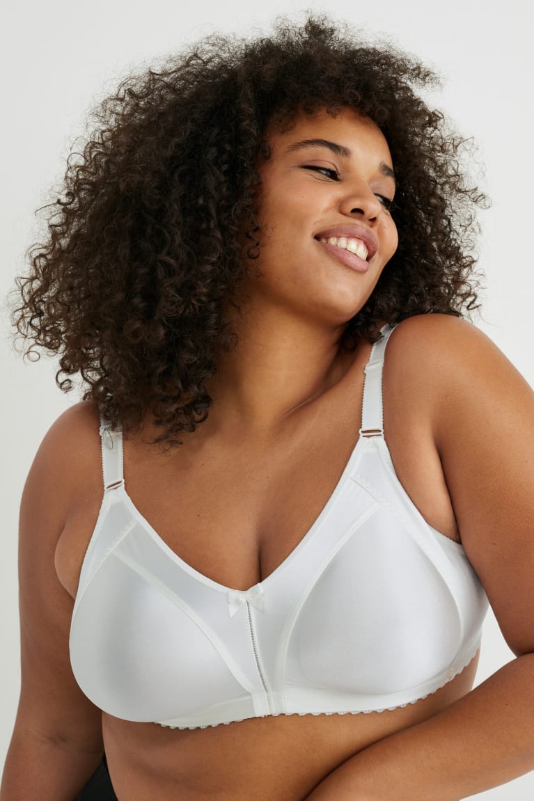  Blanche Sous Vêtement C&A Minimiser Bra Shiny - france DGD-2718165