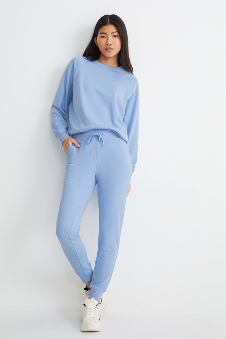  Bleu Clair Sweats C&A Basic With Organic Coton - france EQK-1392867