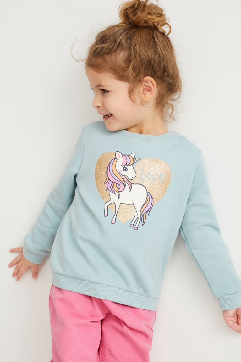  Bleu Clair Sweats C&A Unicorn - france PGM-0150345