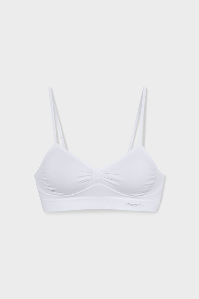  Blanche Sous Vêtement C&A Bralette Seamless - france VDA-2182360