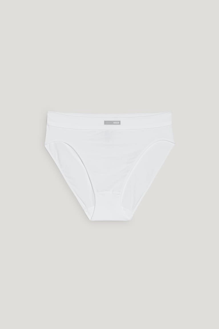  Blanche Sous Vêtement C&A Briefs Organic Coton - france NUU-5433417