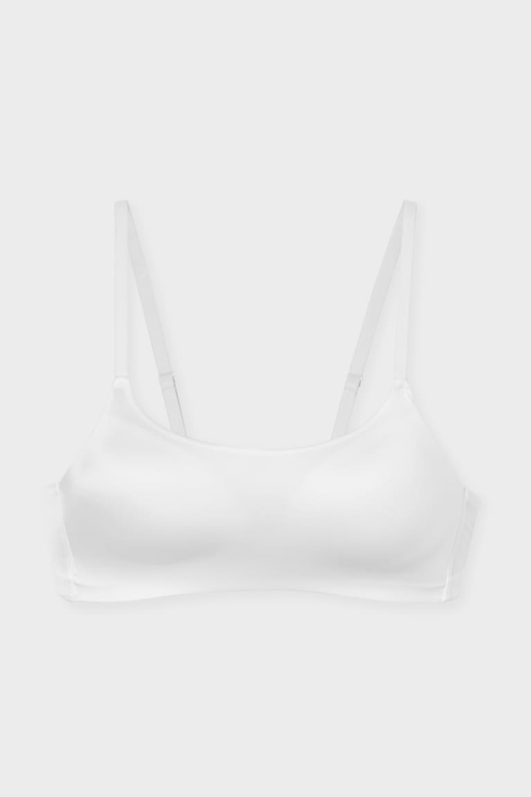  Blanche Sous Vêtement C&A Non-wired Bra Rembourré - france DMK-0188835