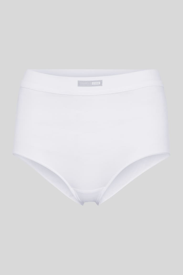  Blanche Sous Vêtement C&A Speidel Briefs With Organic Coton - france UEK-7652927