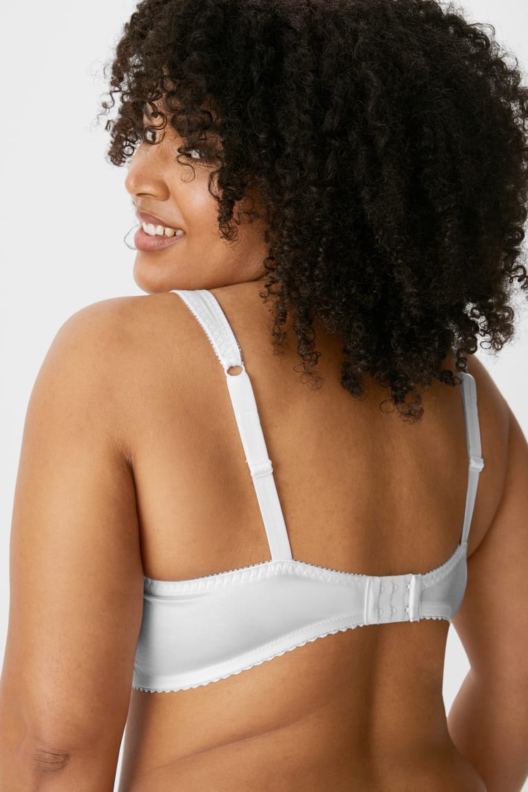  Blanche Sous Vêtement C&A Underwire Bra - france ETJ-0463379