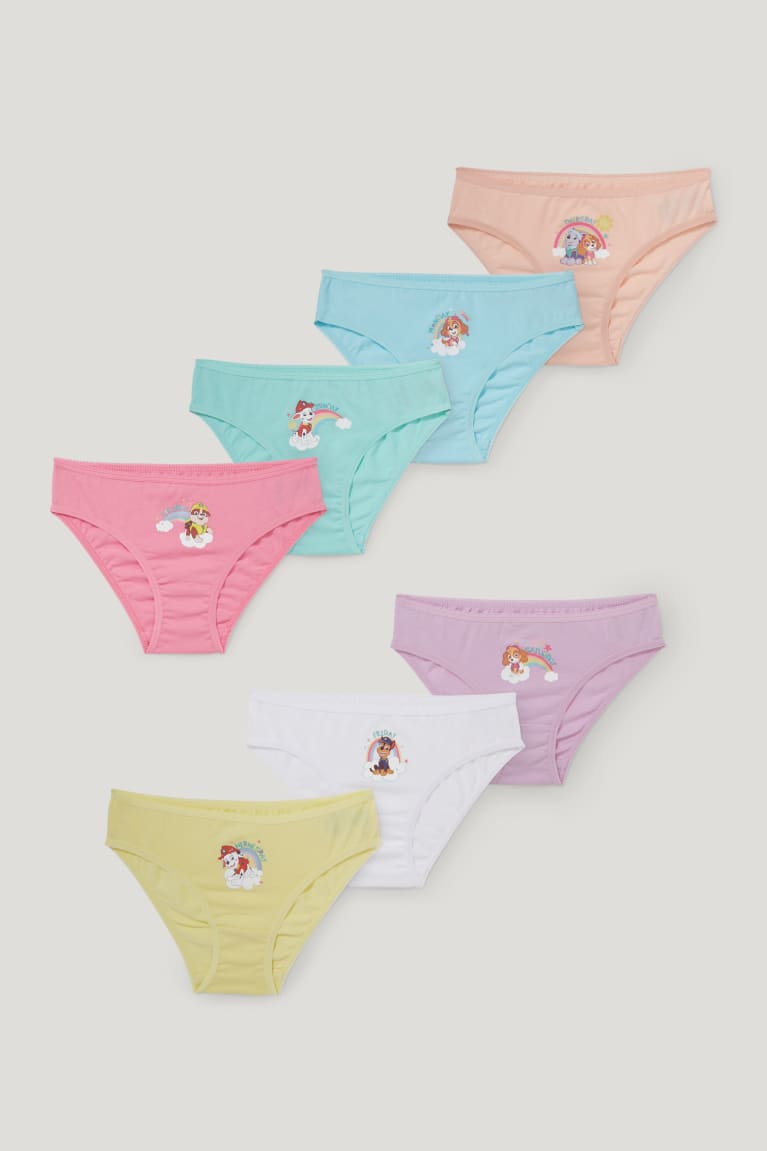  Blanche Jaune Sous Vêtement C&A Multipack Of 7 Paw Patrol Briefs Organic Coton - france DGC-4108522