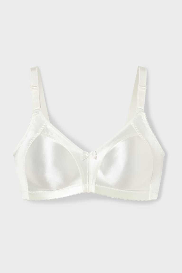  Creme Sous Vêtement C&A Non-wired Minimiser Bra Shiny - france PUH-6410082