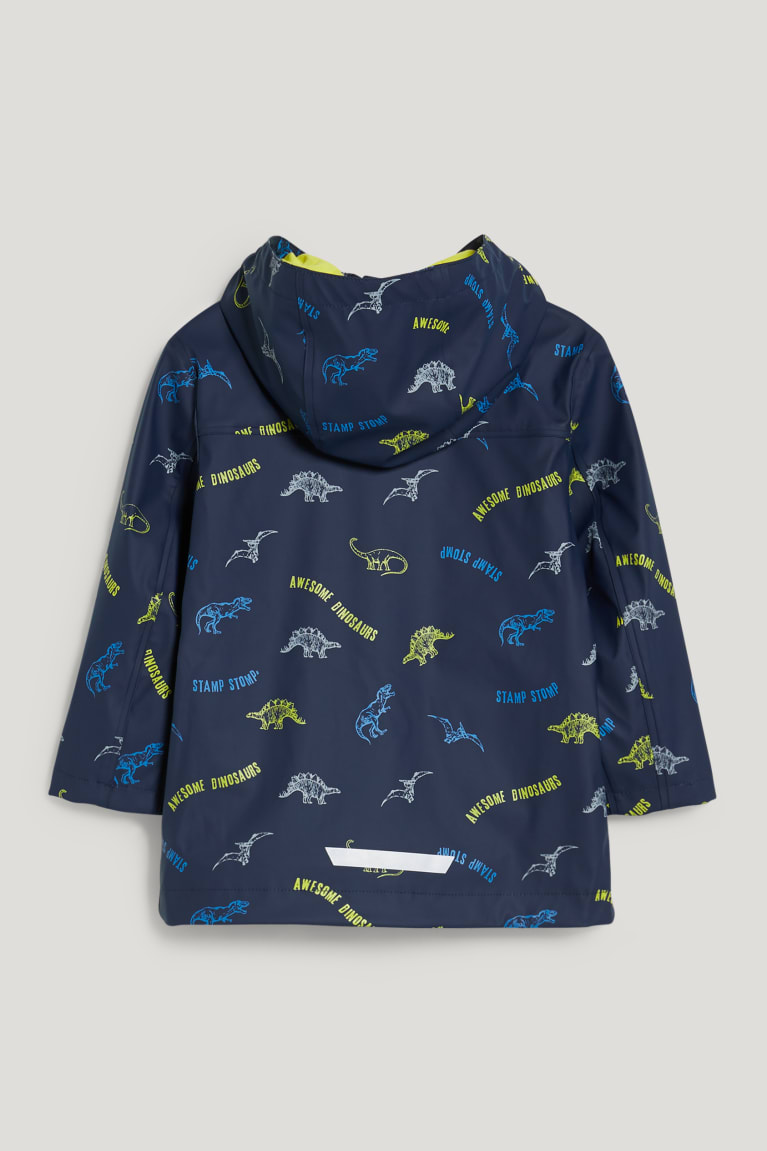  Bleu Foncé Vestes C&A Dinosaur Imperméables With Hood - france GBF-6010692