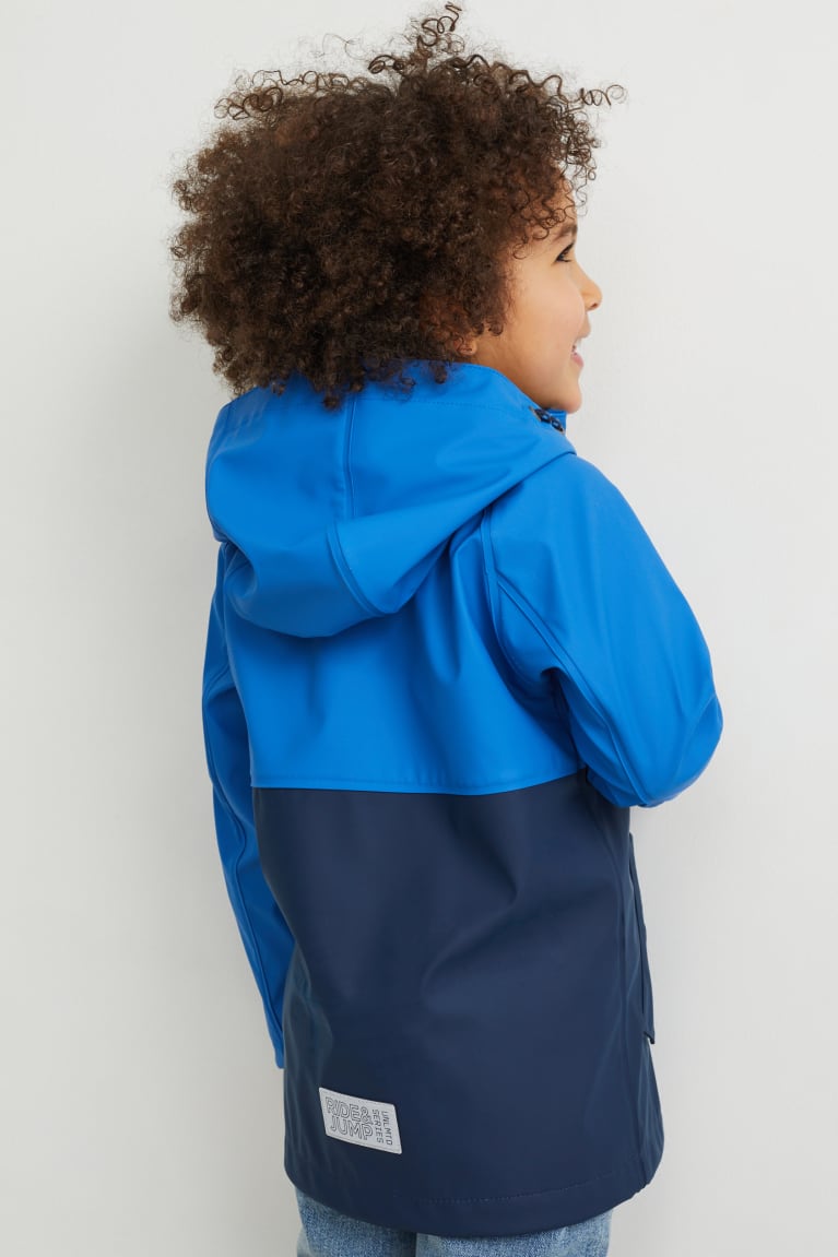  Bleu Foncé Vestes C&A With Hood - france UYA-8294337