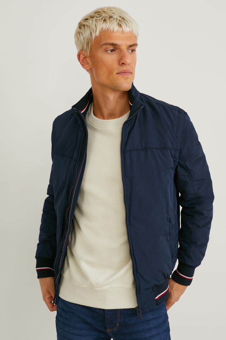  Bleu Foncé Vestes C&A 2-in-1 Bomber - france XAW-3995498