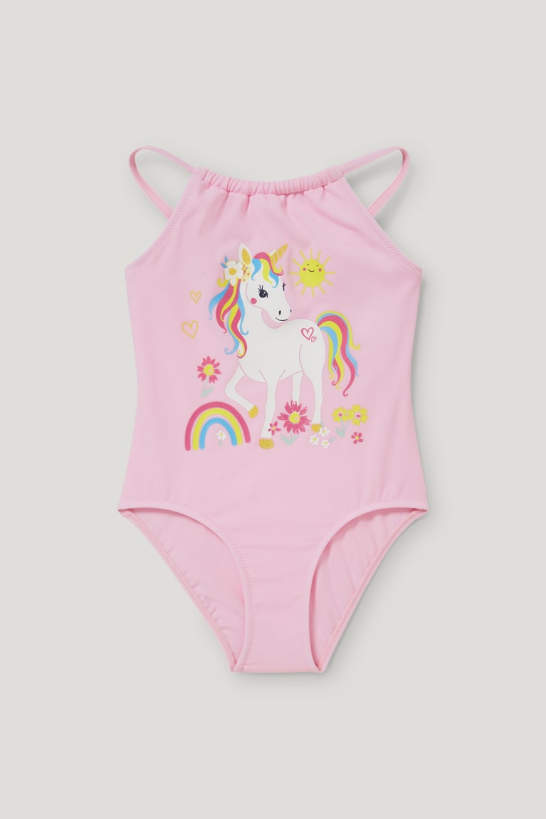  Rose Maillots De Bain C&A Unicorn Swimsuit Lycra Xtra Life - france HYK-6809692