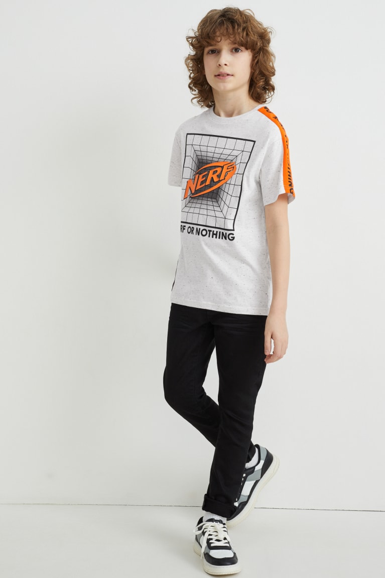  Noir Grise T Shirts C&A Nerf Sleeve - france NMQ-3287158