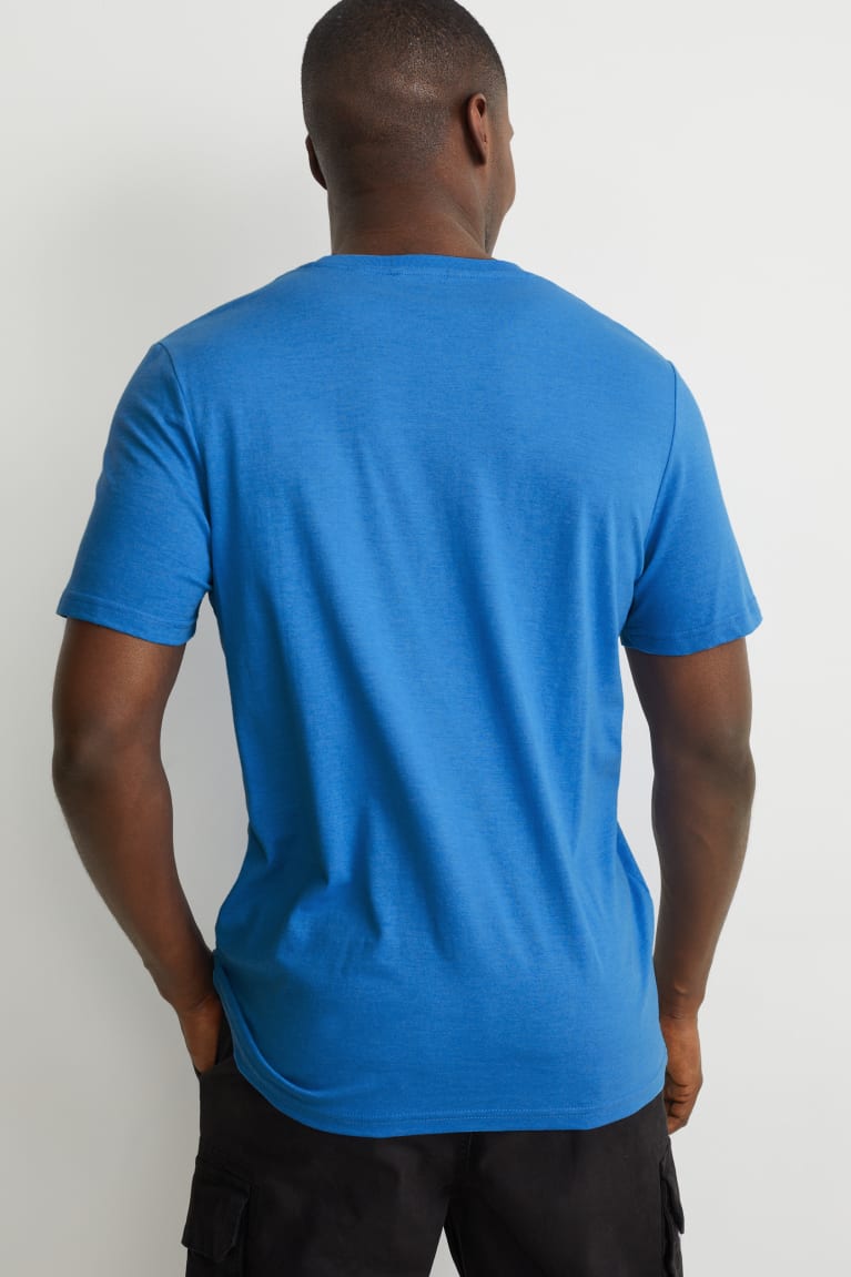  Bleu T Shirts C&A With Organic Coton - france NWY-7272519