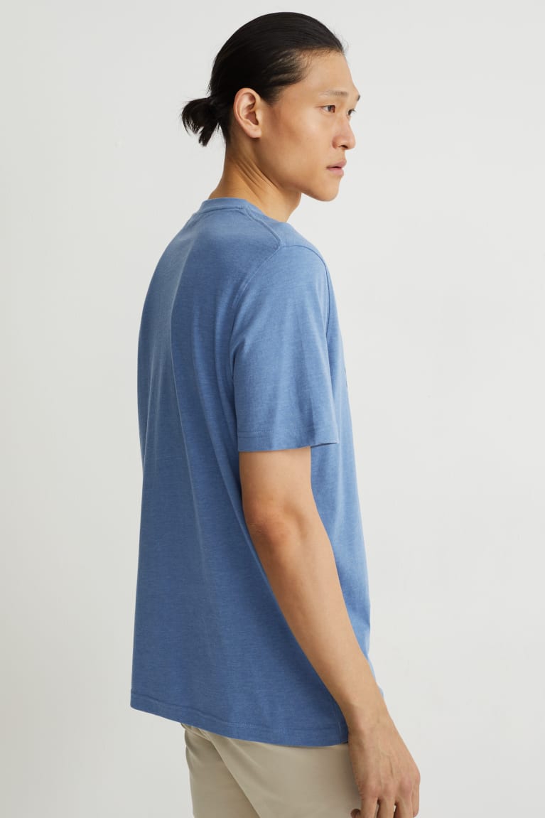  Bleu T Shirts C&A With Recycled Polyester - france TOX-3070137