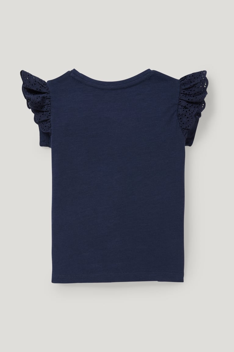  Bleu Foncé T Shirts C&A Sleeve - france ILV-7444802