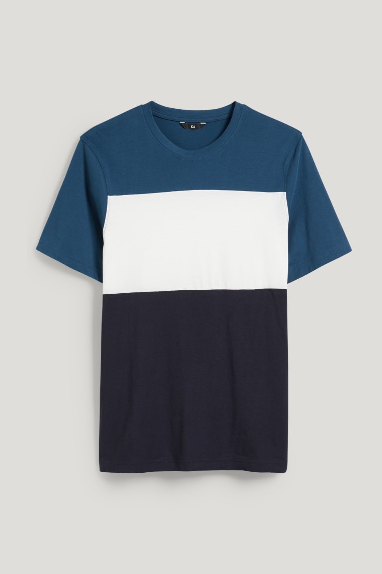  Bleu Foncé T Shirts C&A - france NZP-7700586