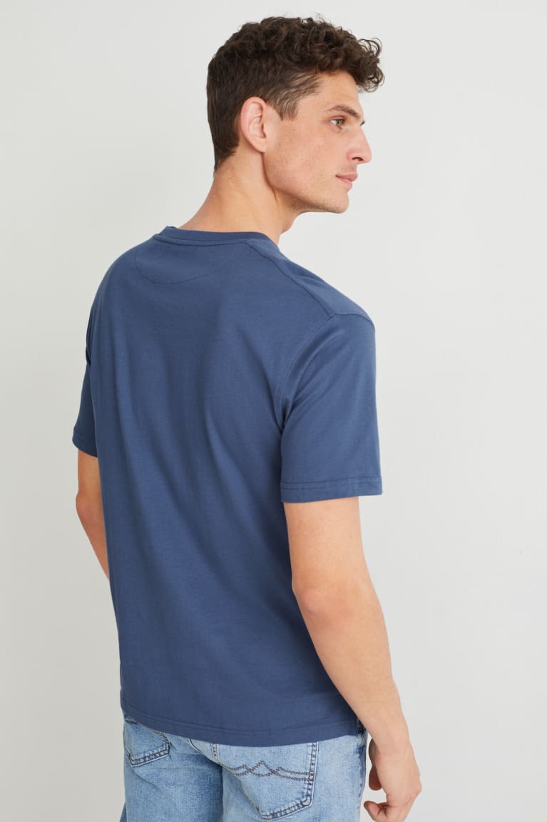  Bleu Foncé T Shirts C&A - france OKT-9768428