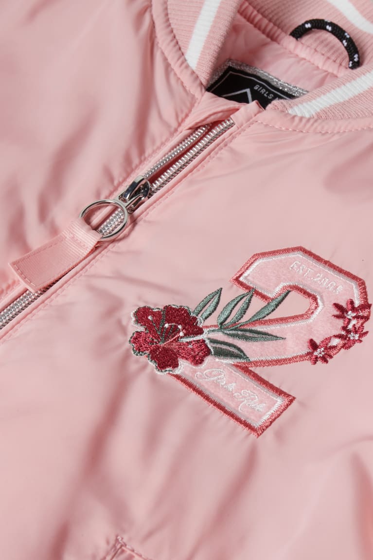  Rose Vestes C&A Bomber - france WIQ-7530110