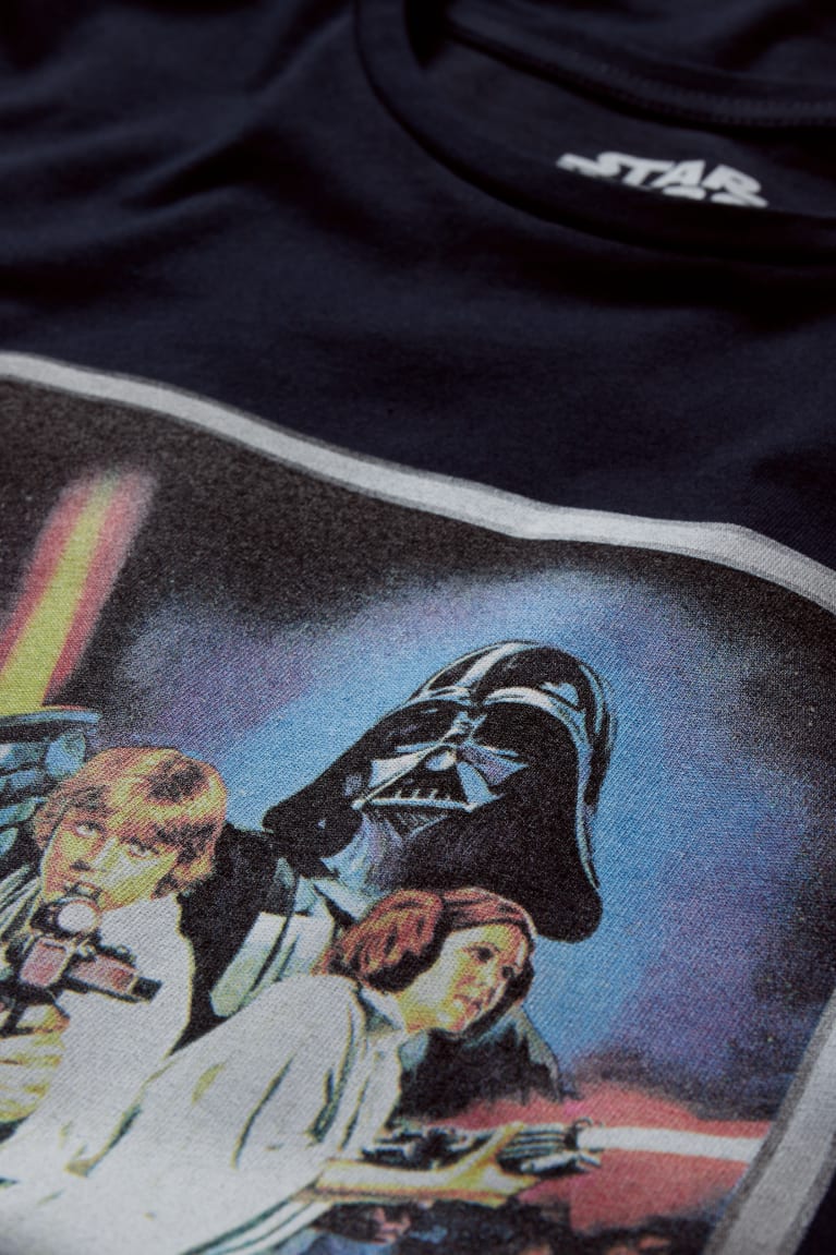  Bleu Foncé T Shirts C&A Star Wars - france OBD-0648709