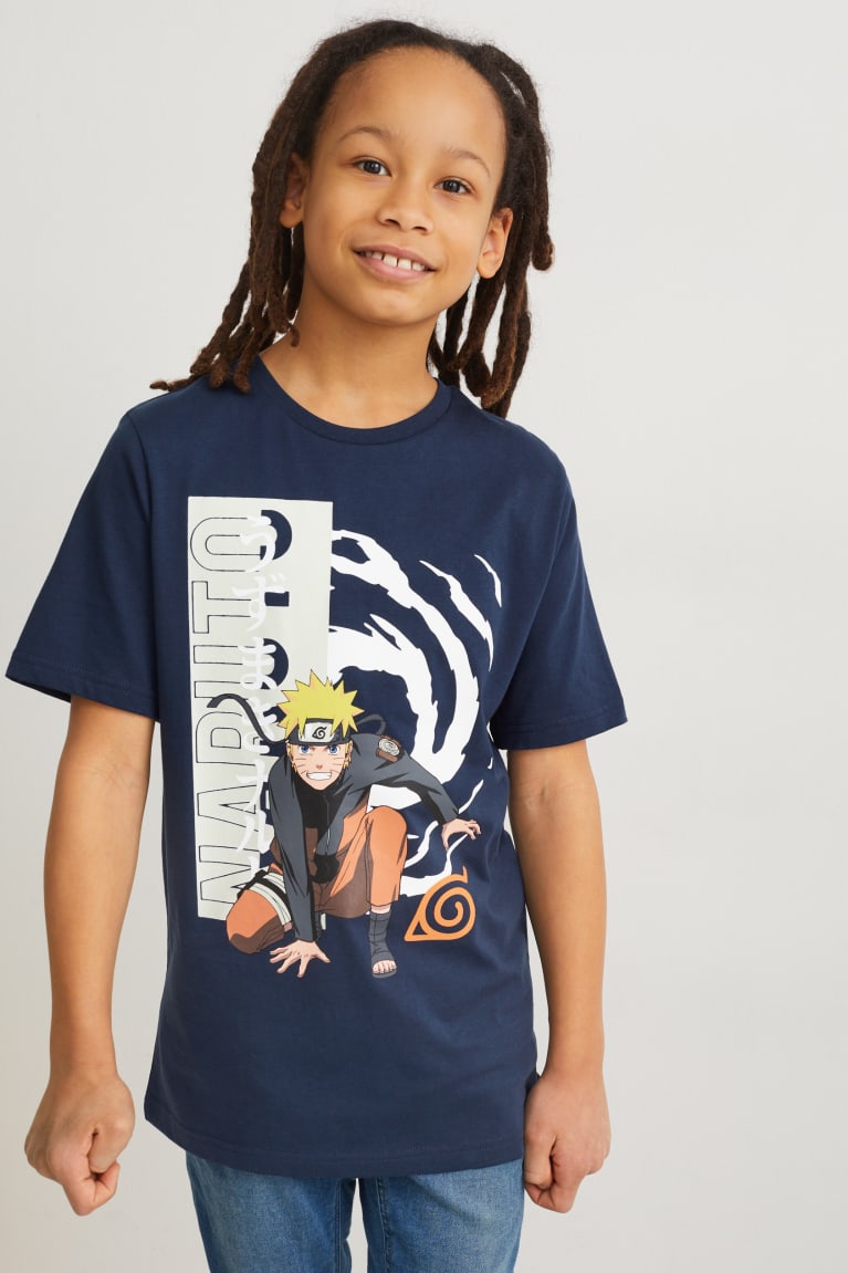  Bleu Foncé T Shirts C&A Naruto Sleeve - france TUX-9217302