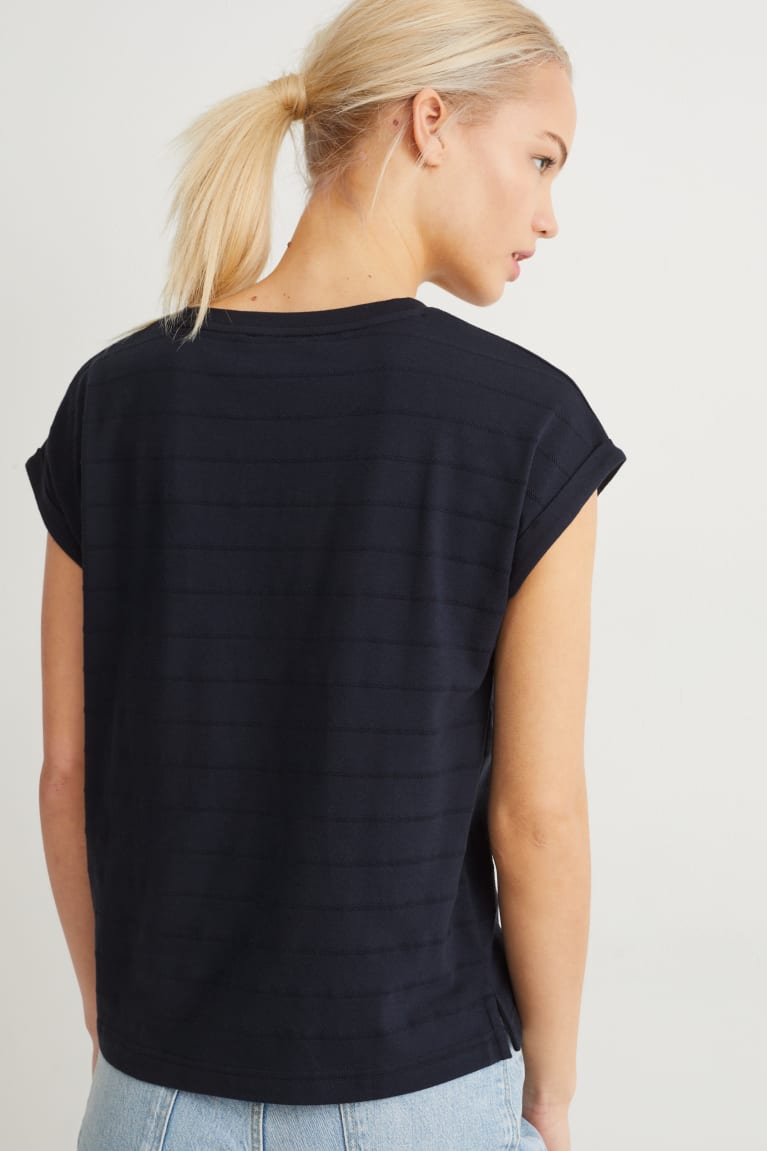  Bleu Foncé T Shirts C&A - france MOX-2187814