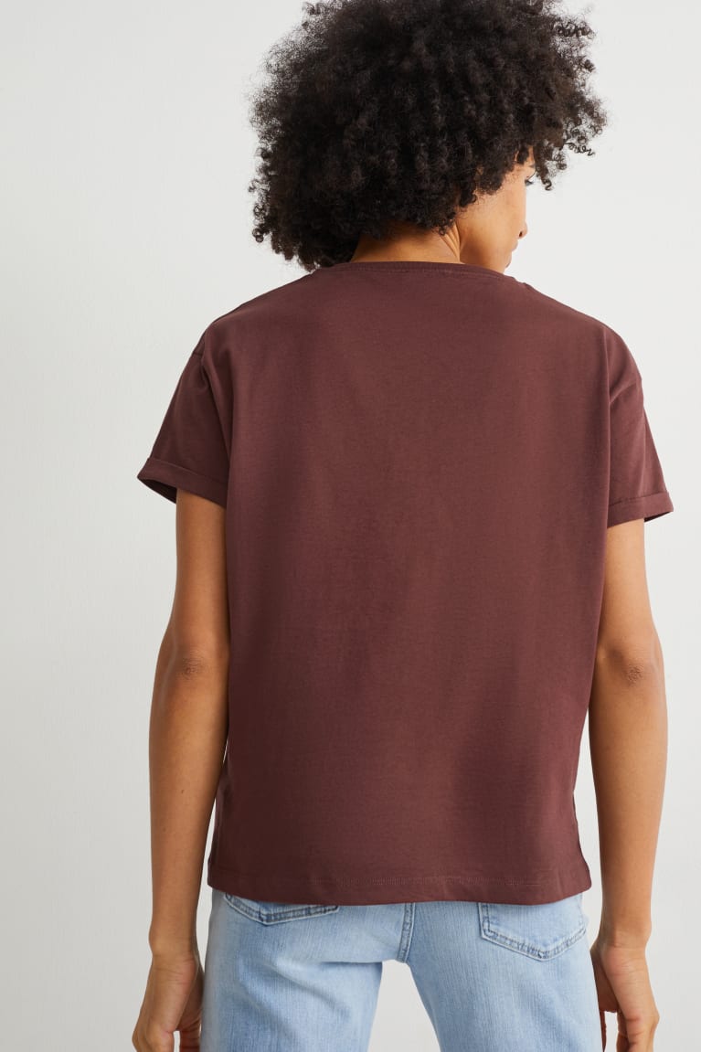  Marron Foncé T Shirts C&A - france GNX-4796728