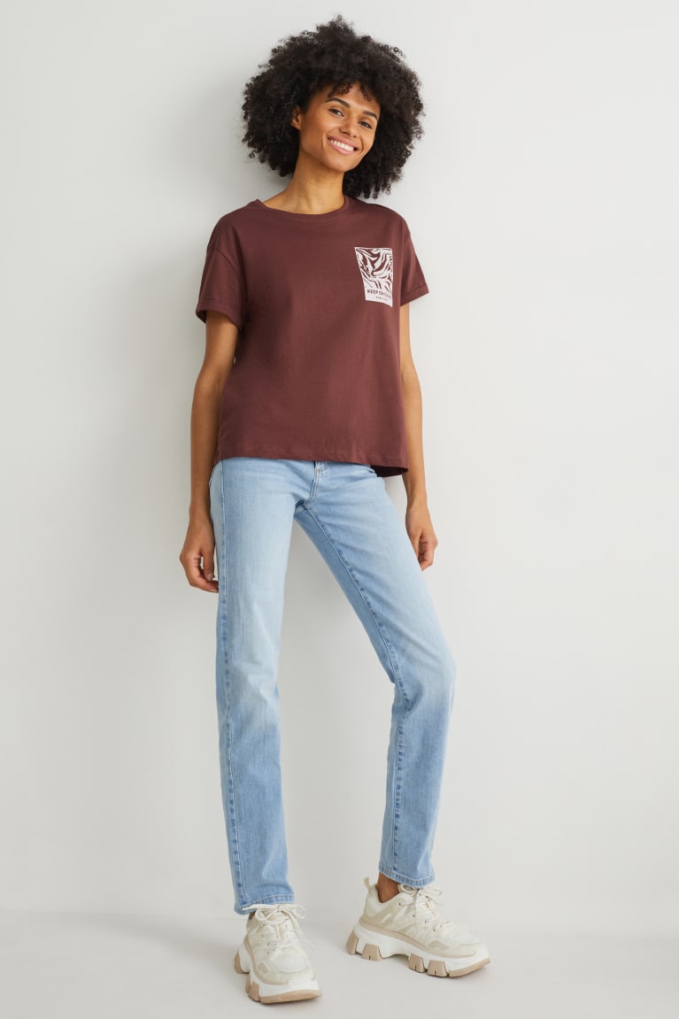  Marron Foncé T Shirts C&A - france GNX-4796728