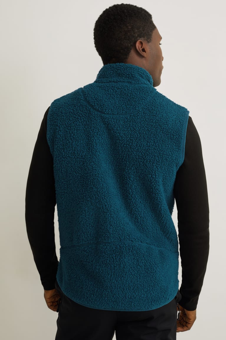  Turquoise Vestes C&A Fleece Gilet Thermolite Ecomade Recycled - france AXU-4209698