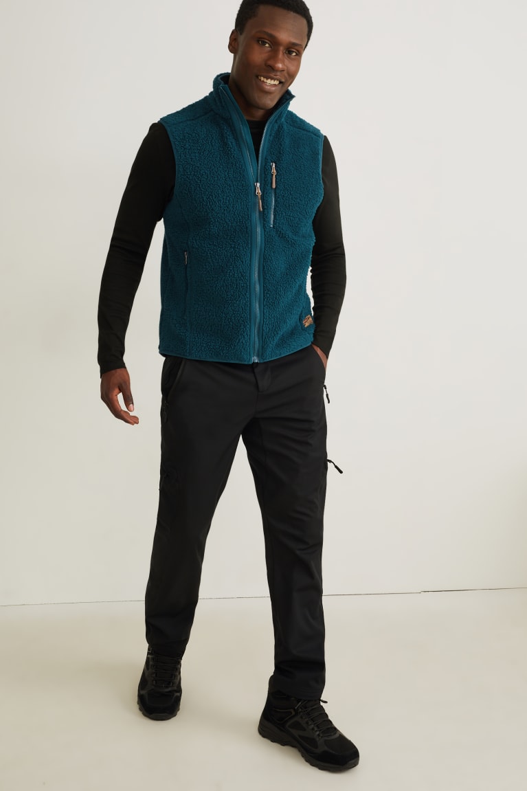  Turquoise Vestes C&A Fleece Gilet Thermolite Ecomade Recycled - france AXU-4209698