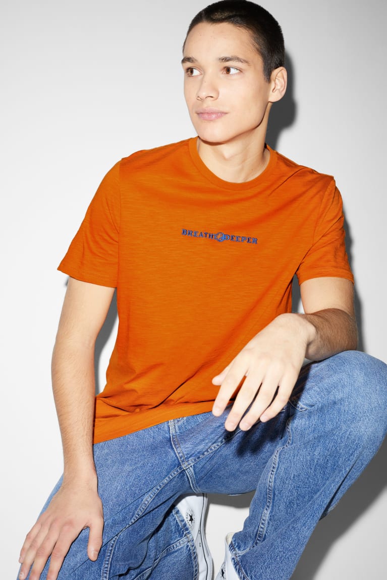  Orange T Shirts C&A - france SPB-8304338